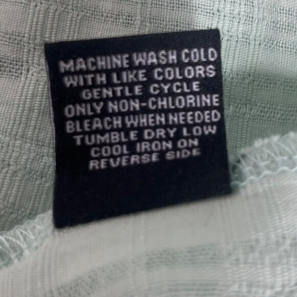 Robert Louis Button Up Shirt Womens Small Mint Green New - Picture 7 of 9